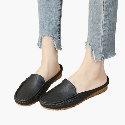 Damen Mokassins Bequeme Slipper für Alltag und Freizeit