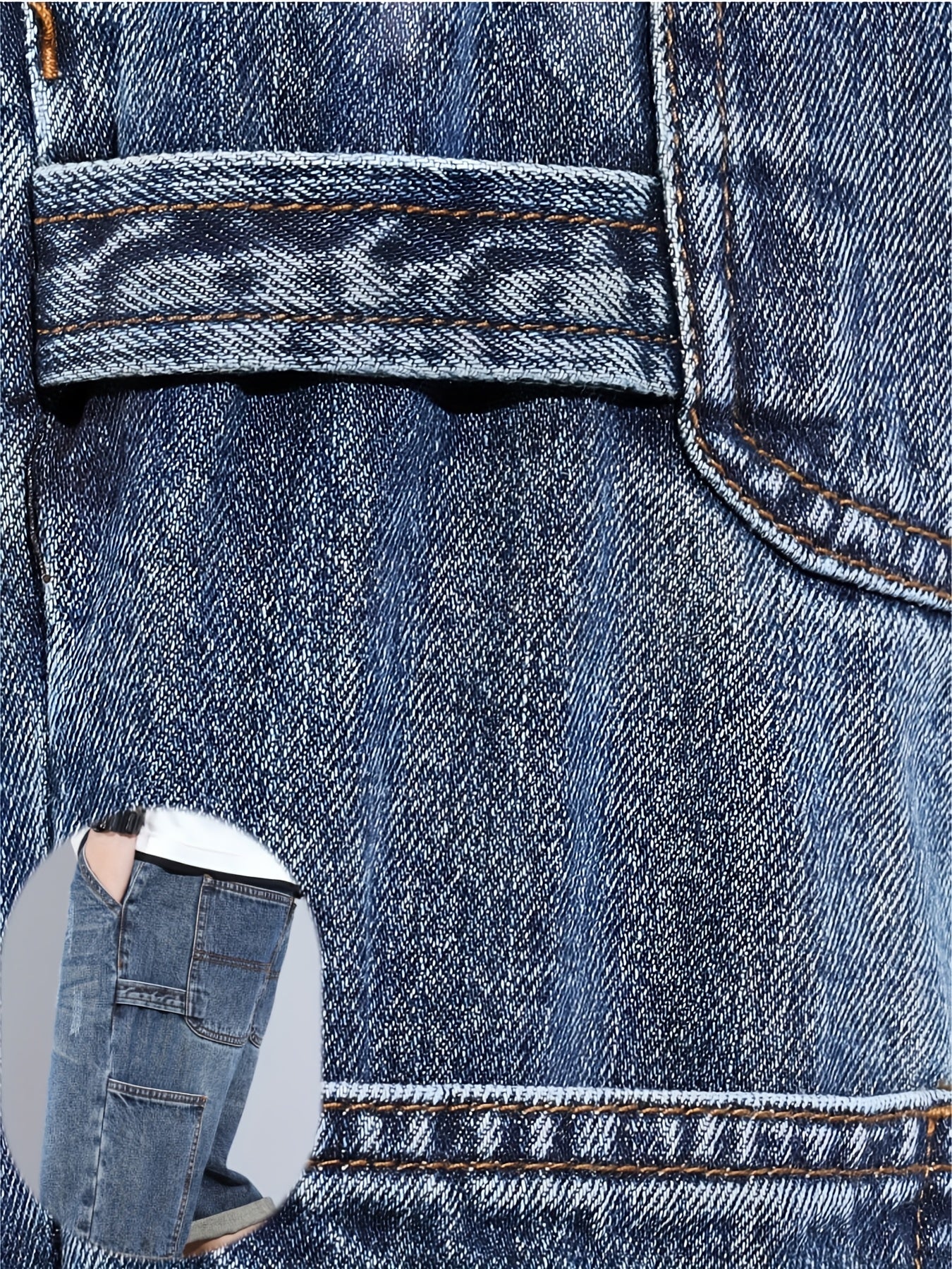 Herren Jeans-Bermuda Regular Fit – Lässige Utility-Shorts für Alltag und Freizeit