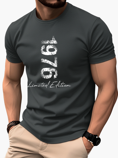 Herren T-Shirt 1976 Limited Edition Vintage Stil – Perfekt für Jubiläen und besondere Anlässe