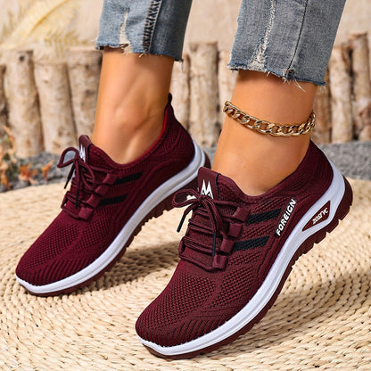 Damen Freizeitsneaker mit Komfortsohle für Alltag und Sport