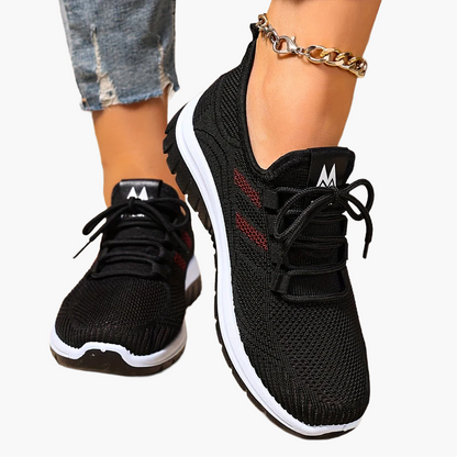 Damen Freizeitsneaker mit Komfortsohle für Alltag und Sport