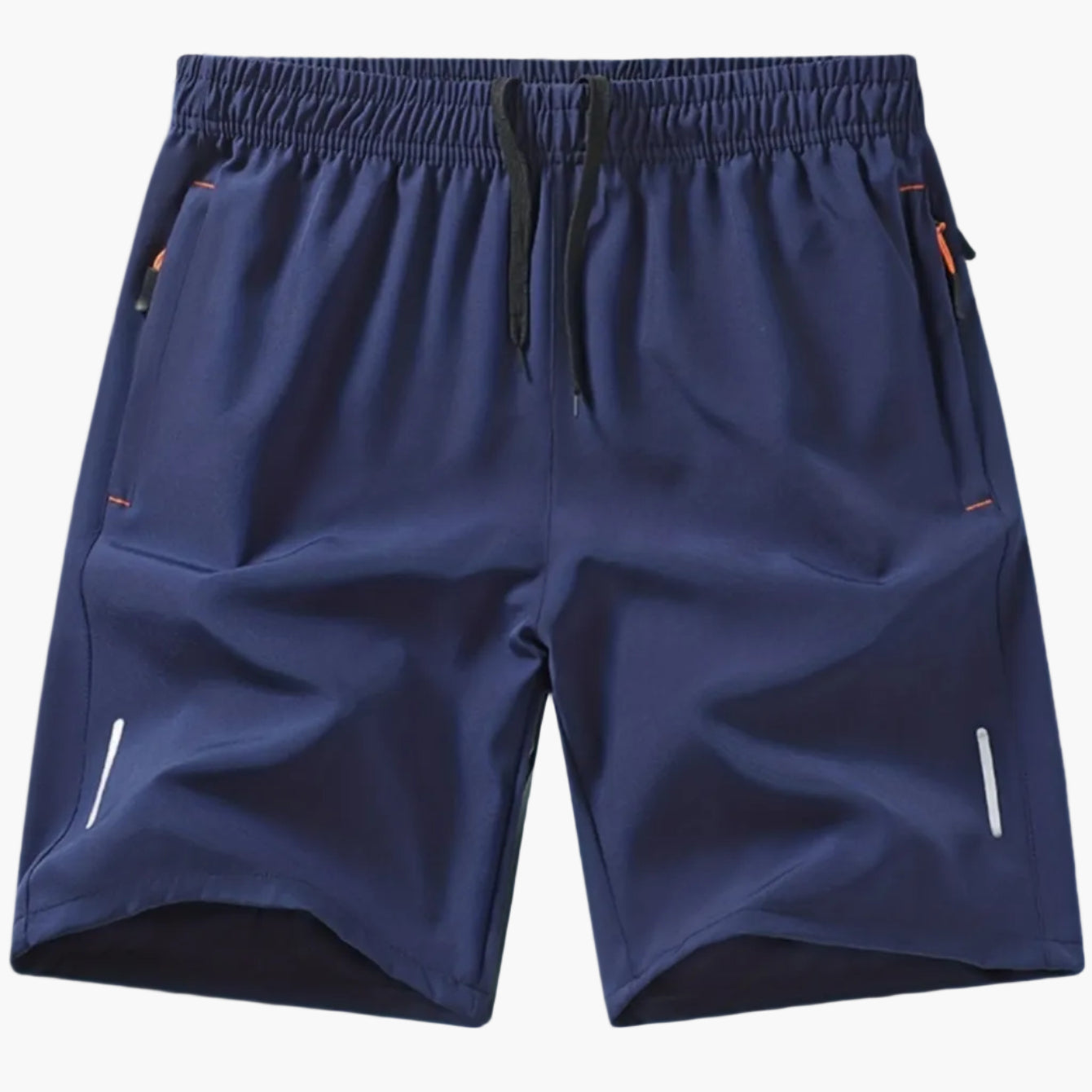 Herren Sportshorts Fitness Laufshorts mit Reißverschlusstaschen – Bequeme Trainingsshorts