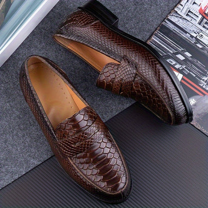 Herren Penny Loafer – Eleganter Business- und Event-Schuh im klassischen Design