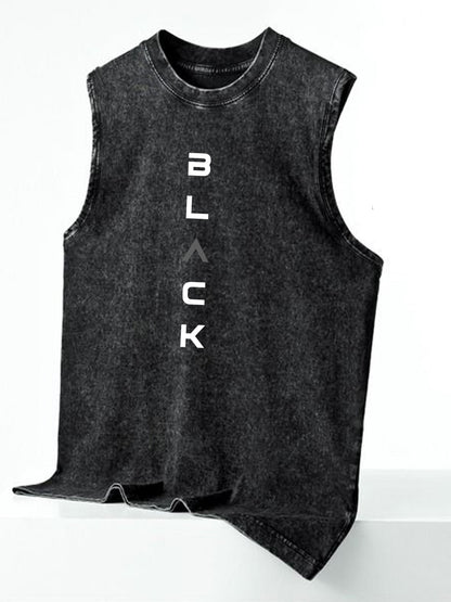 Herren Streetwear Tanktop mit modernem Print und lässigem Schnitt