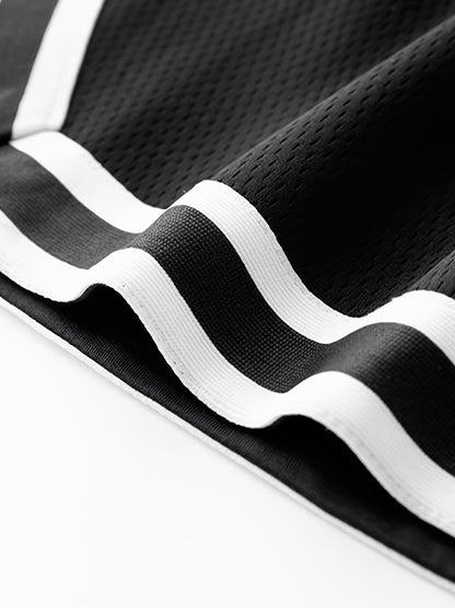 Herren Basketball-Shorts im sportlichen Streetstyle mit Los Angeles Print – Freizeit & Training