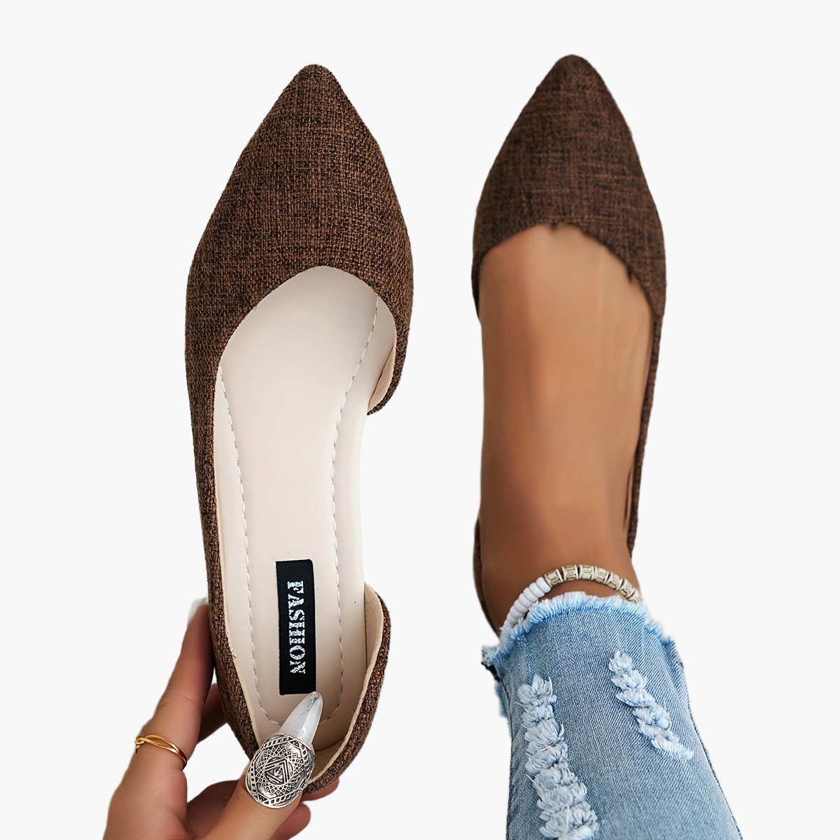 Damen Ballerinas Elegant und Bequem – Modische Flats für Alltag und Büro
