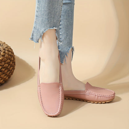 Damen Mokassins Bequeme Slipper für Alltag und Freizeit