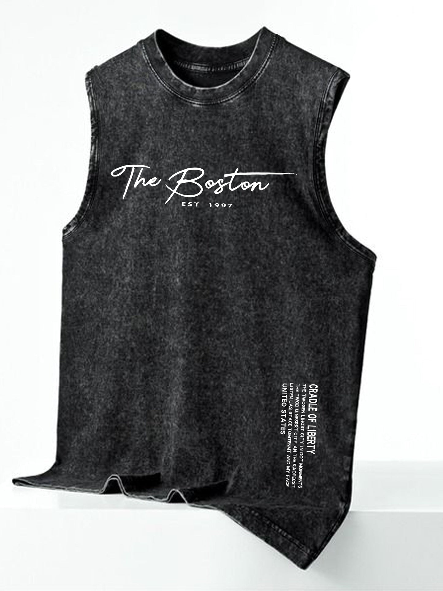 Herren Streetwear Tanktop mit modernem Print und lässigem Schnitt