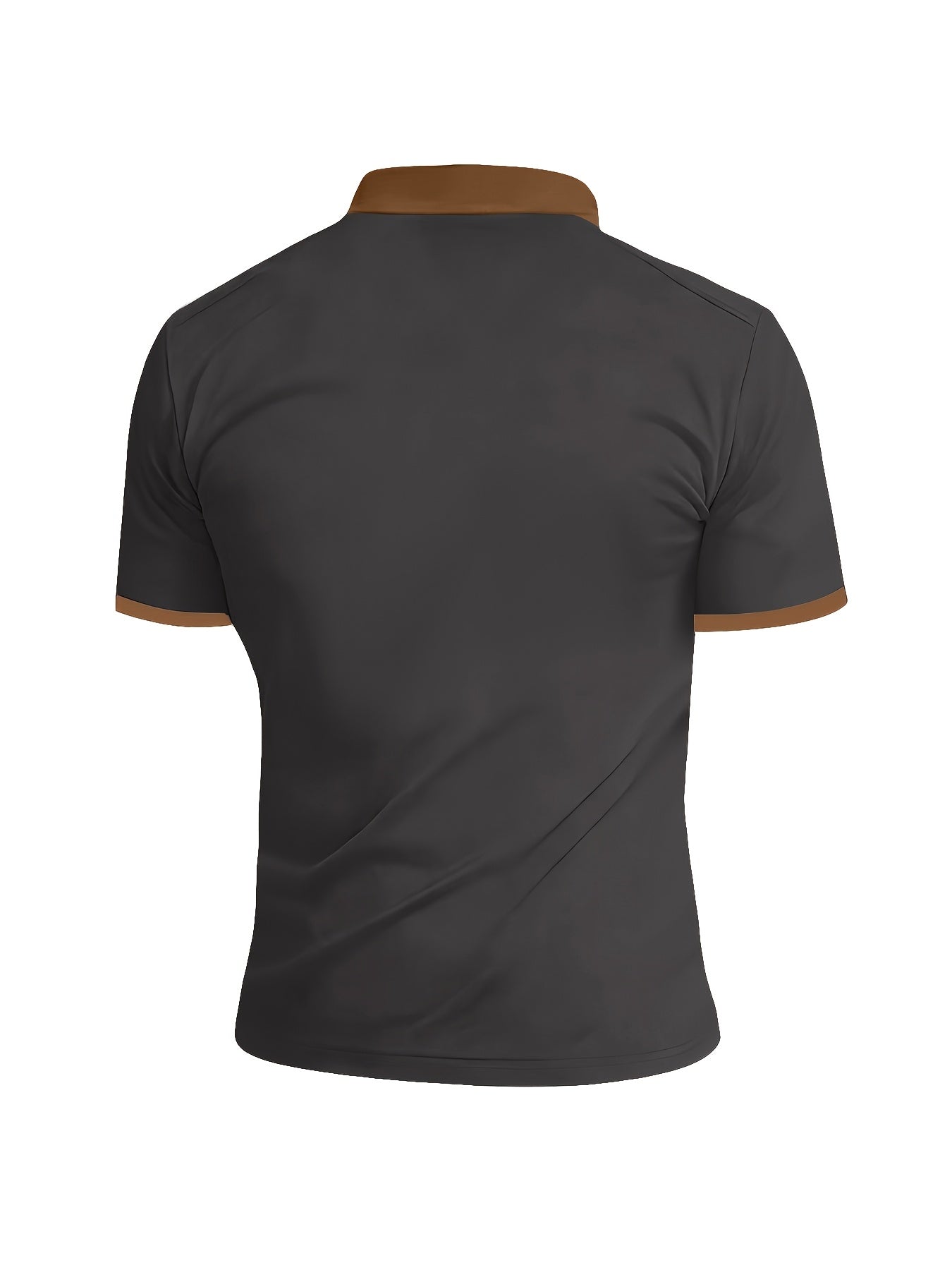 Herren Poloshirt mit Stehkragen und Brusttasche – Moderner Freizeitstil für jeden Anlass