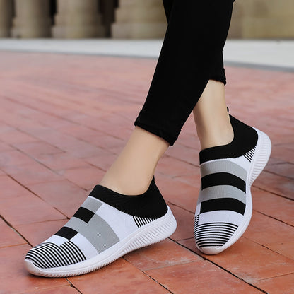 Damen Slip-On Sneaker Komfort Stil – Bequeme Freizeitschuhe für Alltag und Reisen