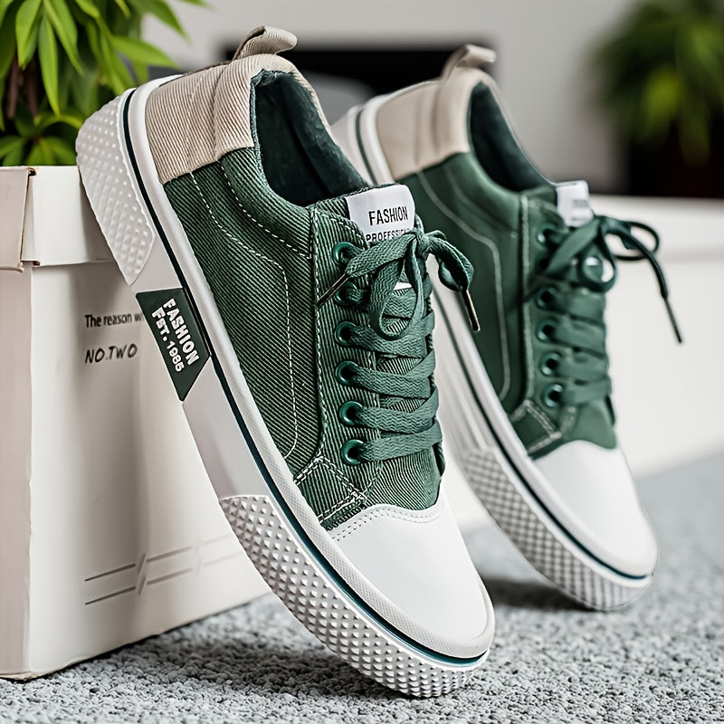 Herren Sneaker Freizeit Low-Top Schnürschuhe für Alltag & Outdoor
