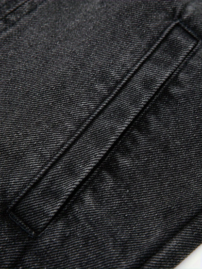 Herren Jeansweste im lässigen Streetwear-Stil ohne Ärmel – Ideal für Freizeit und Alltag