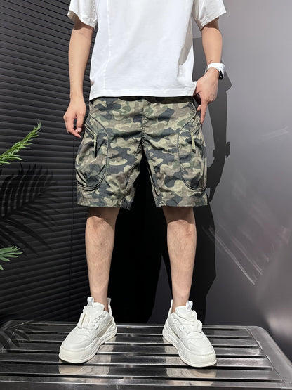 Herren Cargo Shorts mit Utility-Taschen und sportlichem Stil – Urban & Aktiv