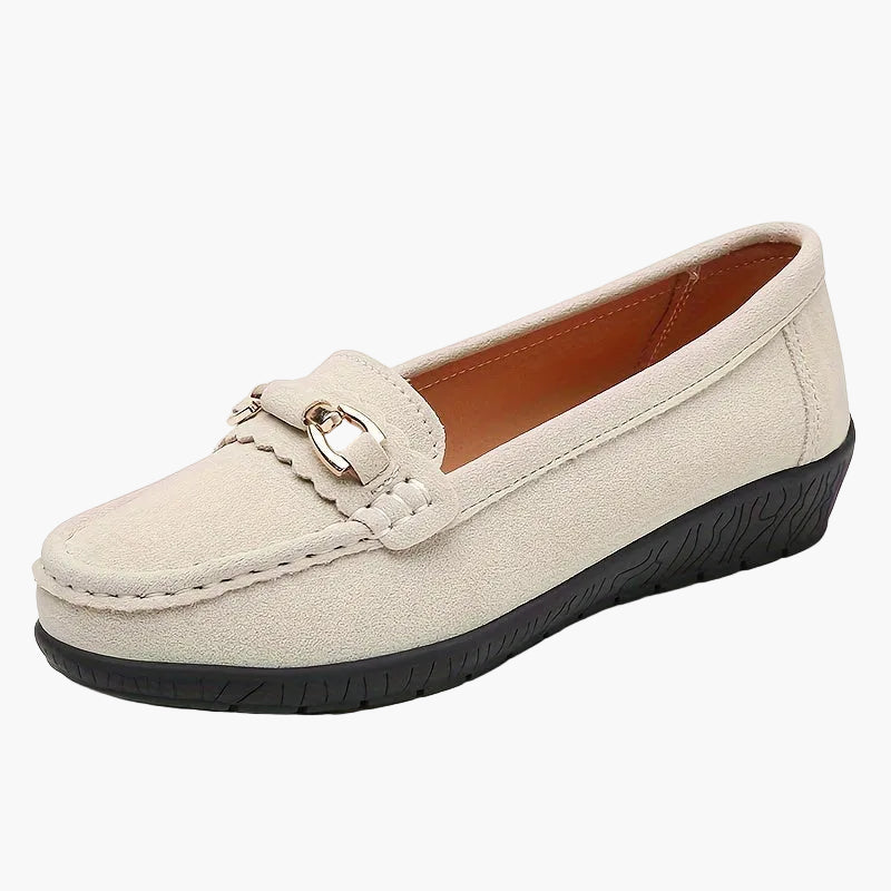 Damen Mokassins Elegant Komfort Slip-On Freizeit Loafer Schuhe