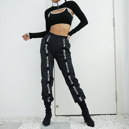 Phil – Casual-Hose mit Bandstickerei