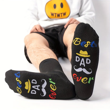 Herren Geschenk Socken – Lustige Best Dad Ever Socken – Vatertag Geschenk für Väter