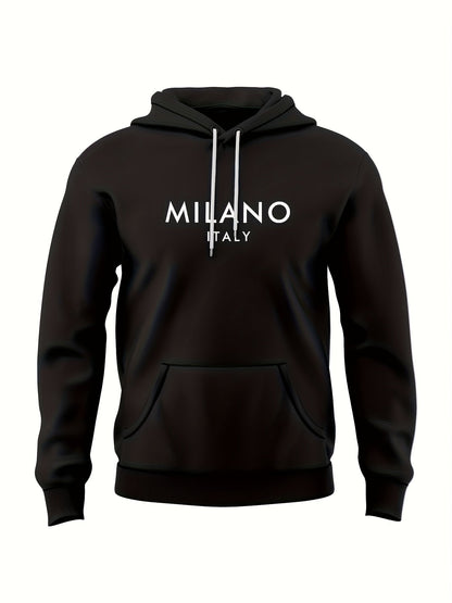 Herren Milano Italy Trainingsanzug – Modischer Freizeit Hoodie & Jogginghose Set für Alltag und Sport