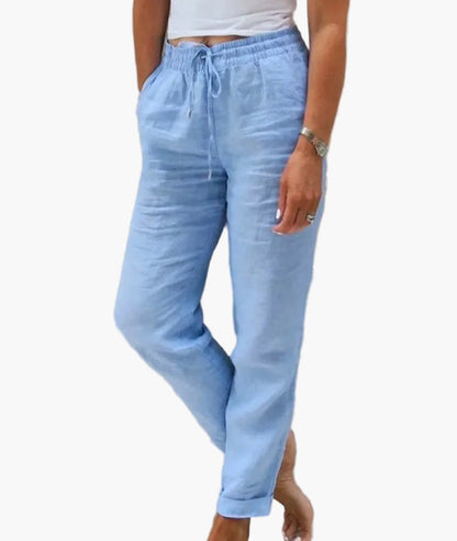 Damen Komfort Freizeithose – Lockerer Style für Alltag & Entspannung