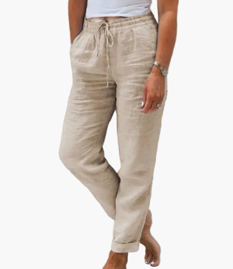 Damen Komfort Freizeithose – Lockerer Style für Alltag & Entspannung