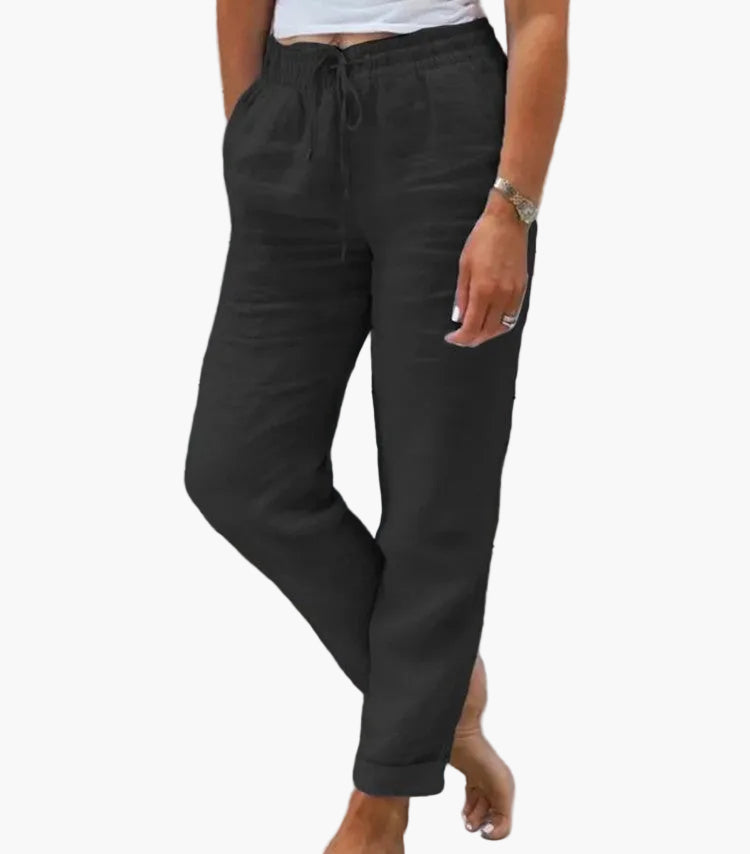 Damen Komfort Freizeithose – Lockerer Style für Alltag & Entspannung