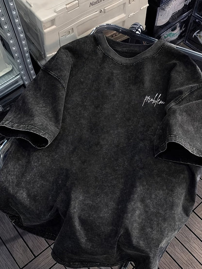Herren Streetstyle Oversize T-Shirt mit Print – Lässige Mode für Alltag und Freizeit