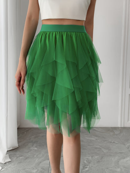 Damen Tüllrock – Verspielter Lagen-Look für Alltag und Feste