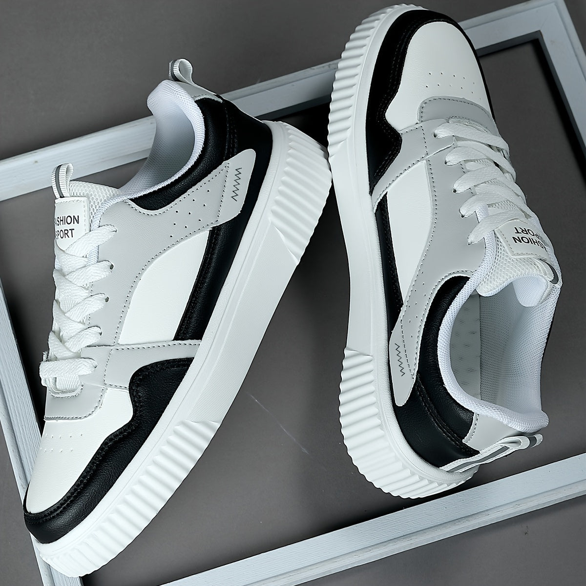 Herren Sneaker Streetstyle Modern mit Plateau-Sohle und sportlichem Design