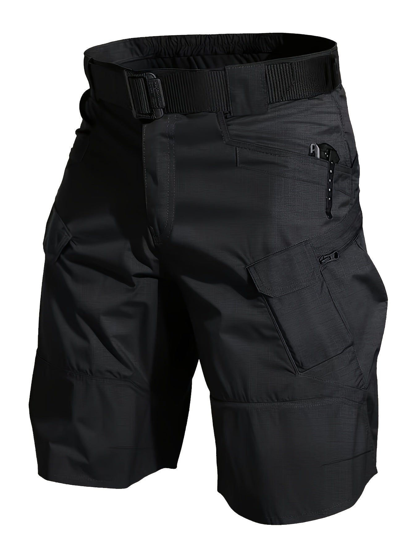 Herren Outdoor Taktische Shorts mit Gürtel – Funktionale Cargo-Shorts für Wandern & Freizeit