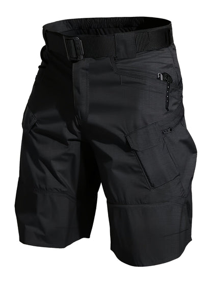 Herren Outdoor Taktische Shorts mit Gürtel – Funktionale Cargo-Shorts für Wandern & Freizeit