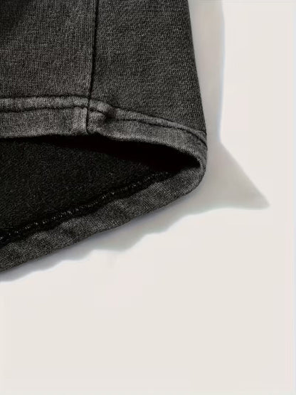 Herren Freizeit Set – Ärmelloses Shirt & Shorts im Vintage-Look, Sportlich & Lässig