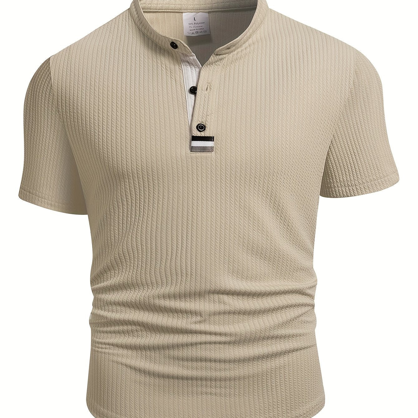 Herren Polohemd Modern Fit mit Stehkragen – Stilvolles Poloshirt für Büro und Freizeit