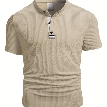Herren Polohemd Modern Fit mit Stehkragen – Stilvolles Poloshirt für Büro und Freizeit