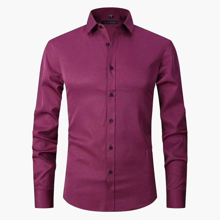 Herren Business Hemd Slim Fit – Elegantes Langarmhemd für Büro & Alltag