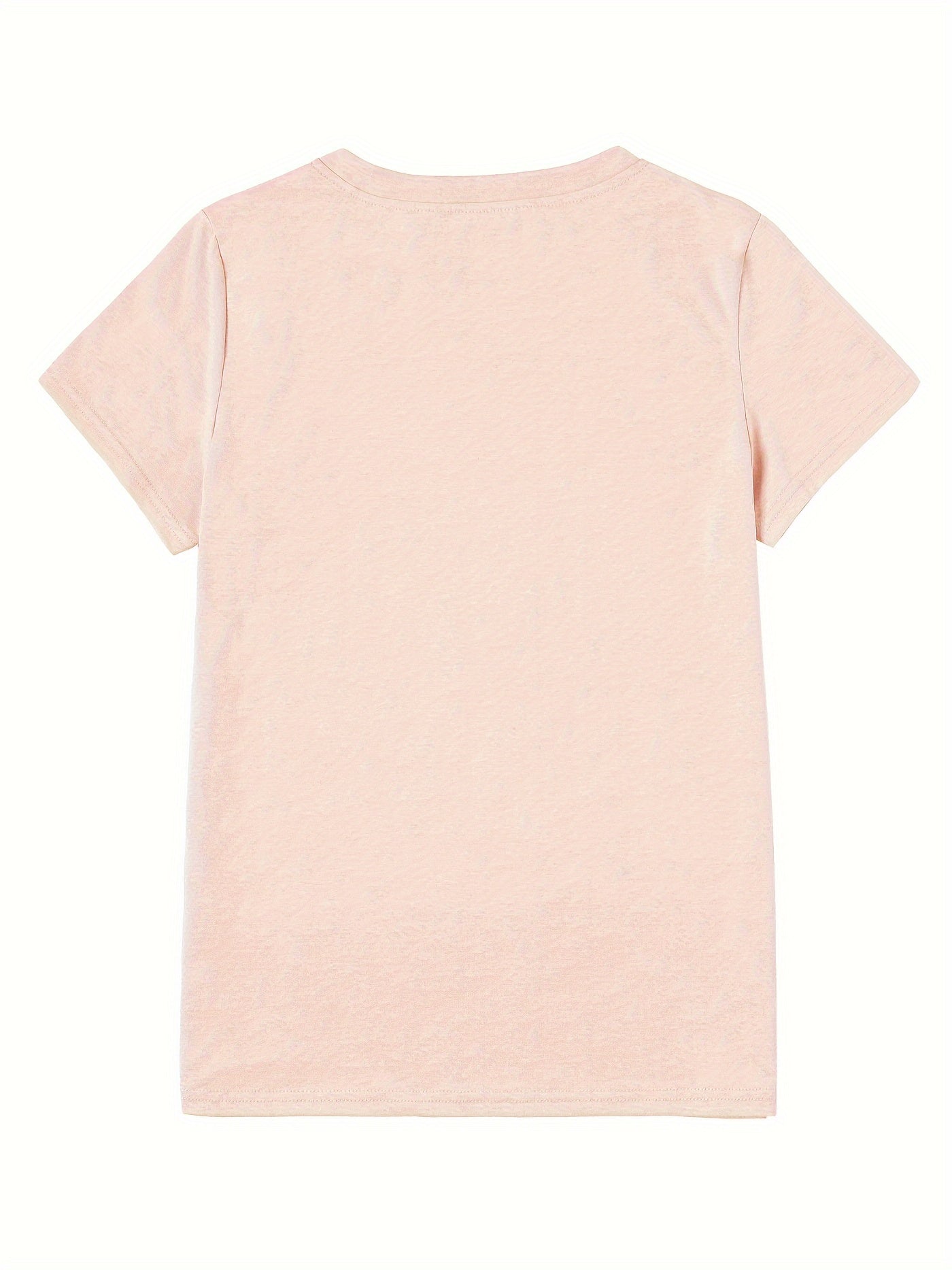 Damen T-Shirt mit Herz-Motiv – Casual Style für Alltag und Freizeit
