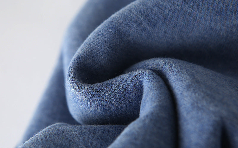 Zoe – Gepolsterte Lammvelours-Sweathose