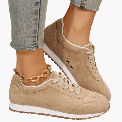 Damen Sneaker im Casual Stil für Alltag und Freizeit – Bequeme Schnürschuhe
