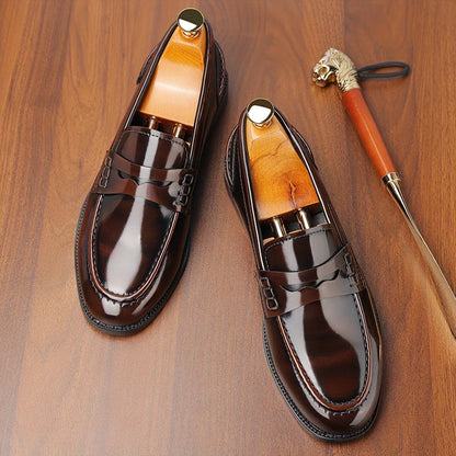 Herren Penny Loafer – Eleganter Business- und Festschuh