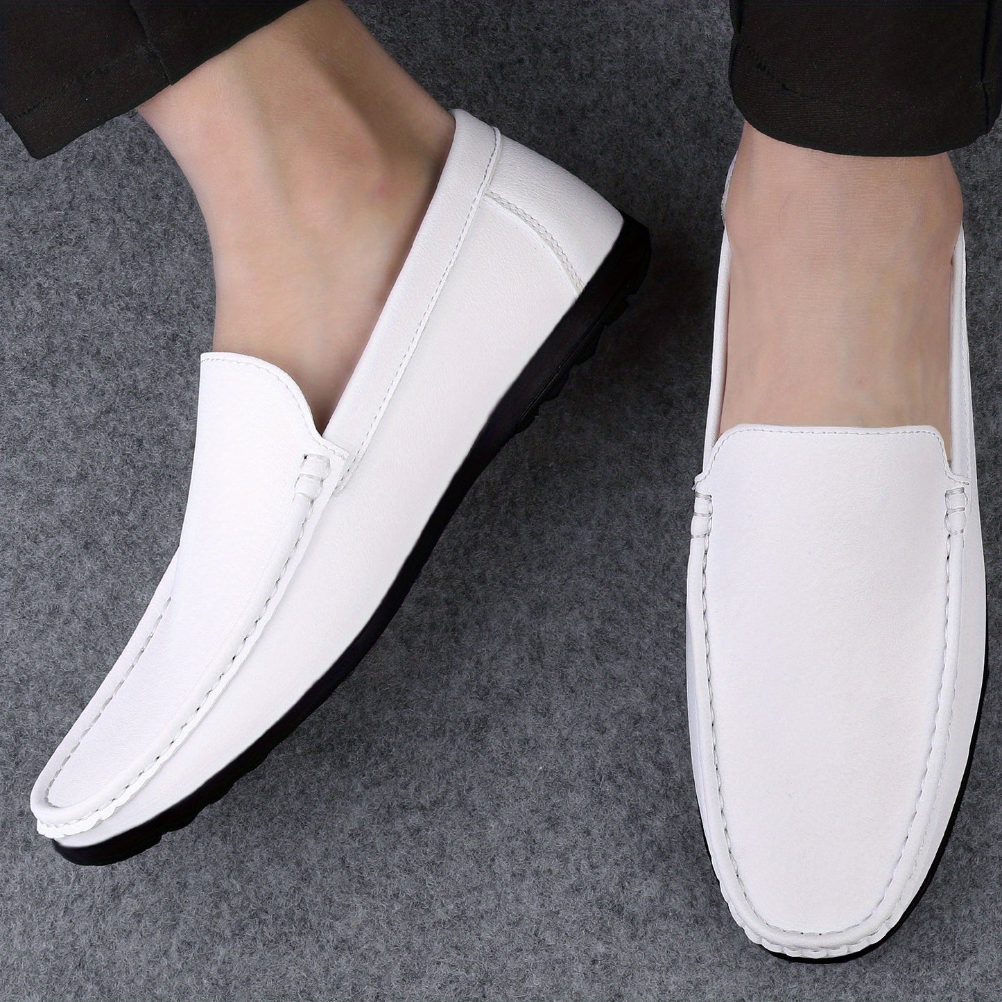 Herren Slip-On Loafer – Eleganter Freizeit- und Business-Schuh