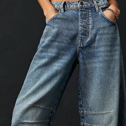 Marie – Weite Damenjeans mit hohem Stretchanteil