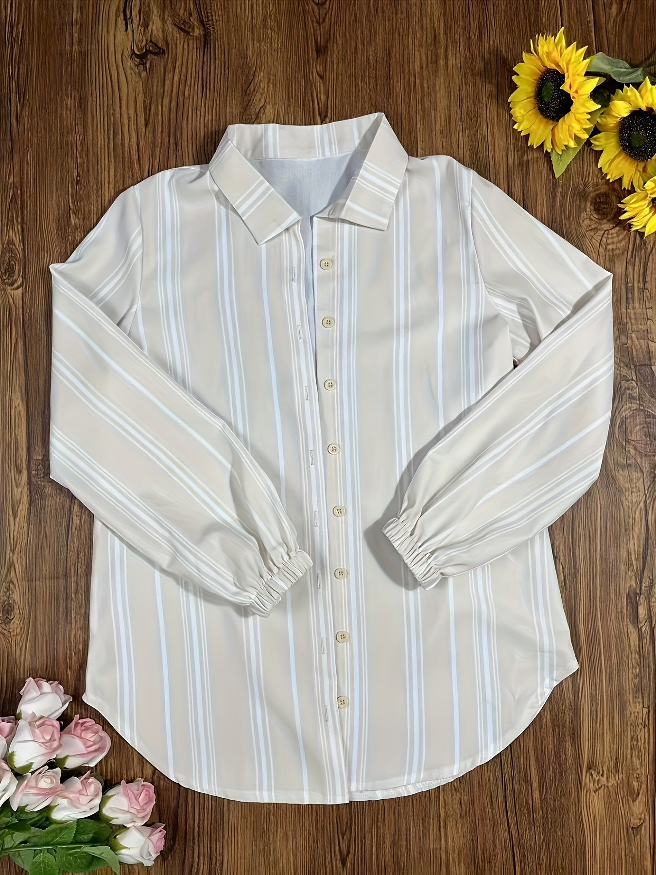 Damen Set – Modisches Streifen-Crop-Top, Hemd und Jeansrock für Freizeit und Sommer