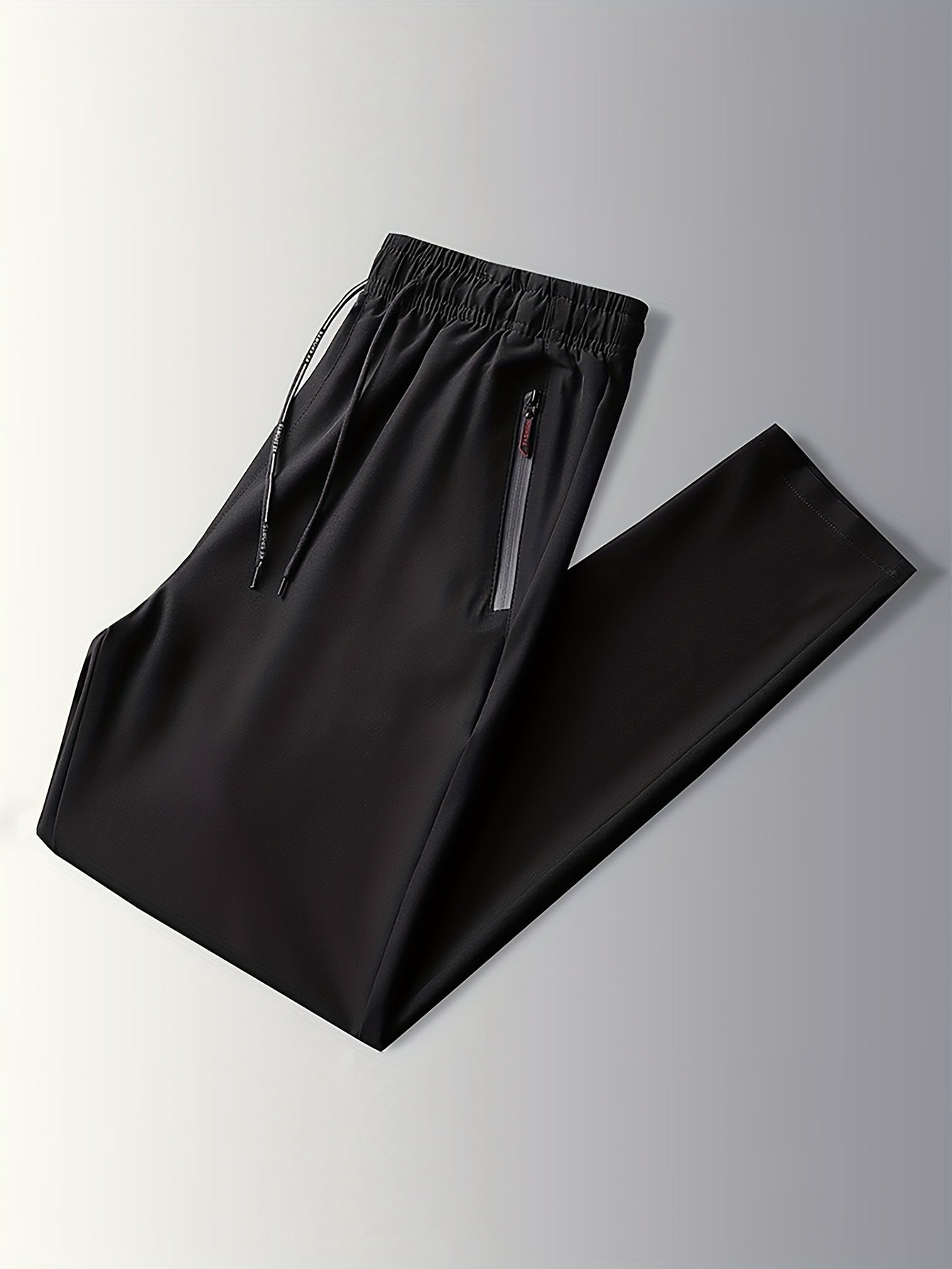 Herren Sporthose mit Reißverschluss-Tasche – Bequeme Freizeithose für Training & Alltag
