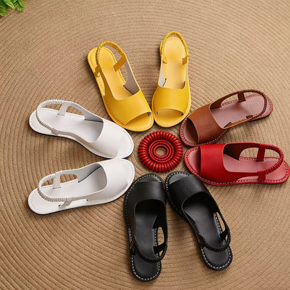 Damen Geflochtene Sling-Sandalen für Alltag und Freizeit