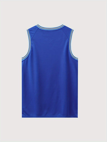 Herren Basketball Trainingsanzug Set – Sportliches Basketball Outfit mit Chicago 30 Print für Training und Freizeit