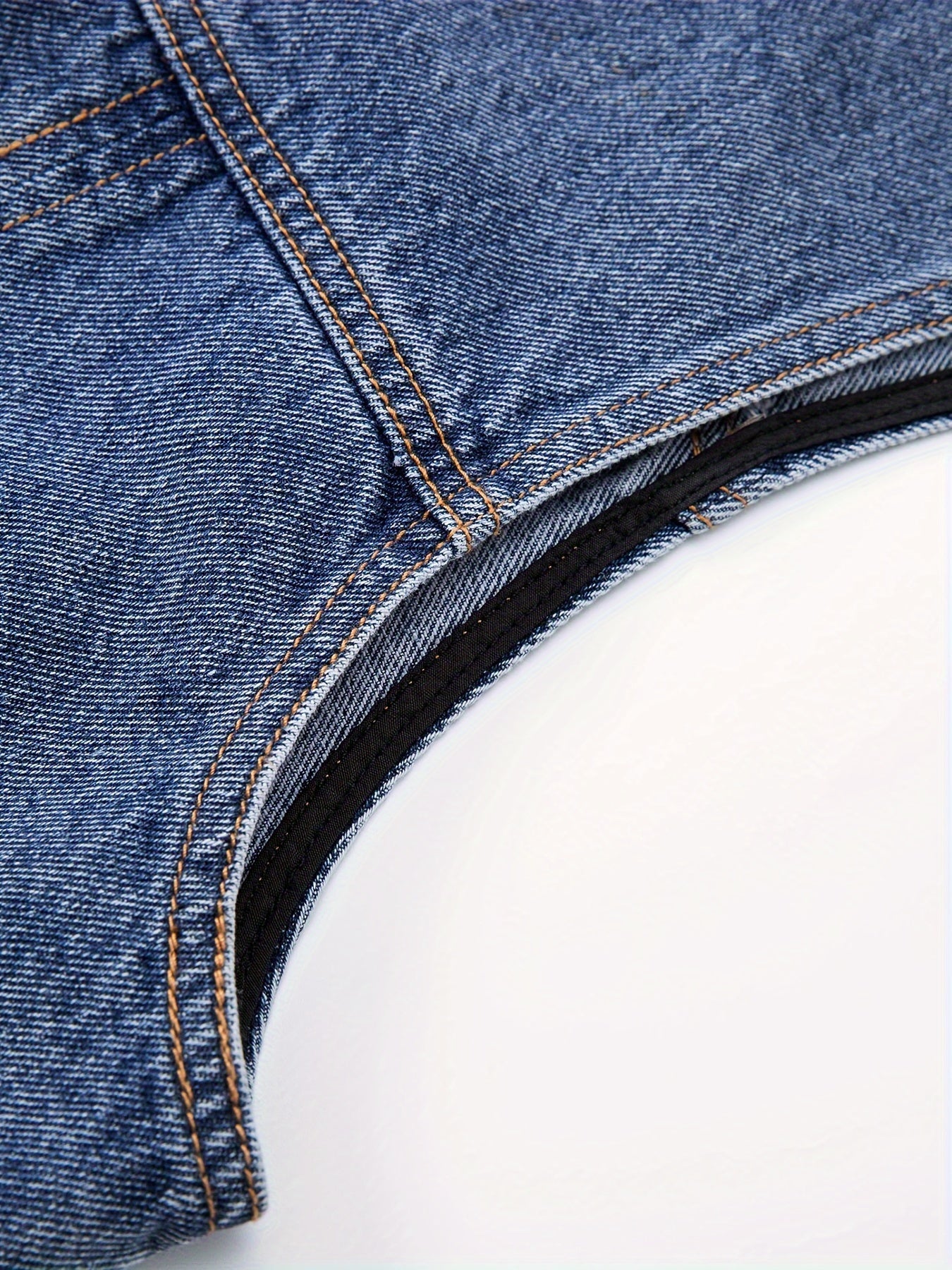 Herren Jeansweste im lässigen Streetwear-Stil ohne Ärmel – Ideal für Freizeit und Alltag