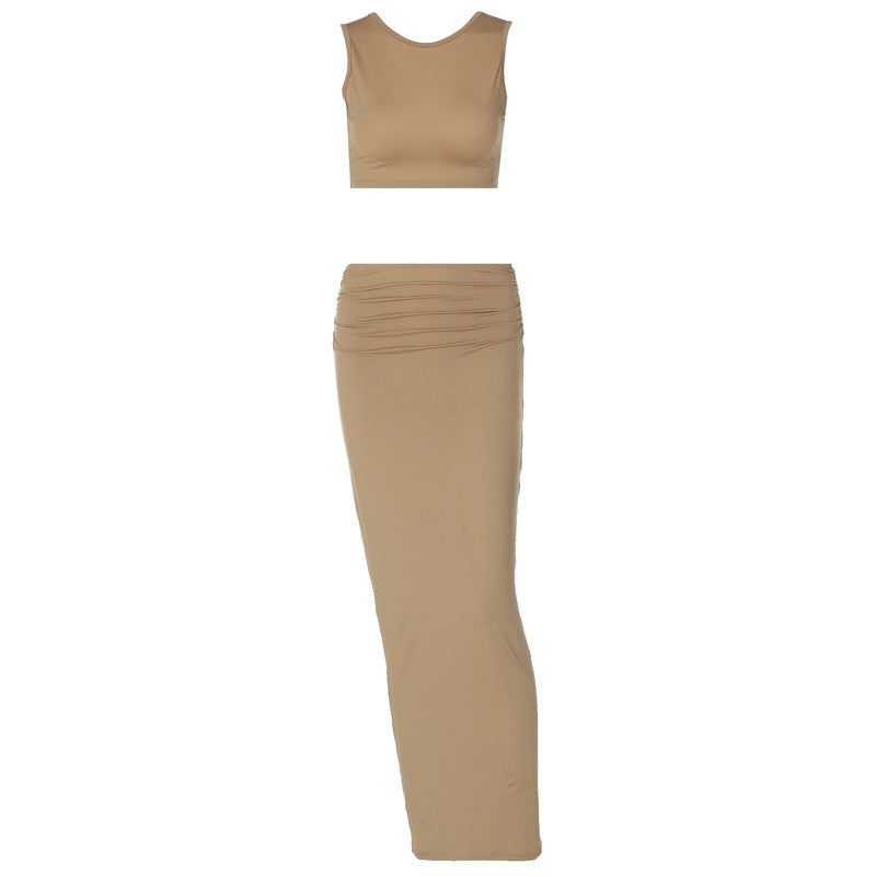 Laura – Elegantes Damen Zweiteiliges Set mit Langem Rock