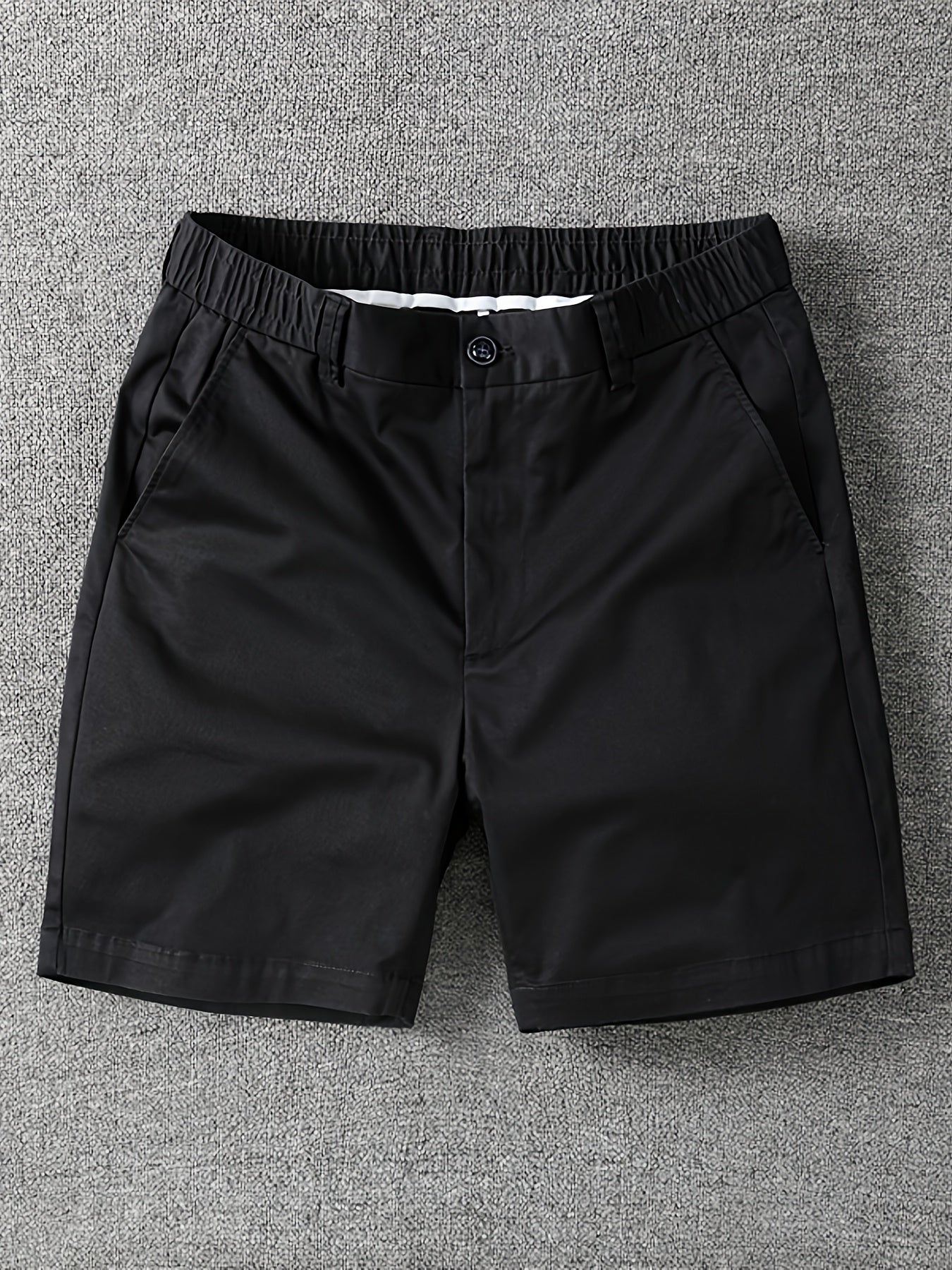 Summer Micro-elastic Casual Shorts, Four-tenths Length Shorts