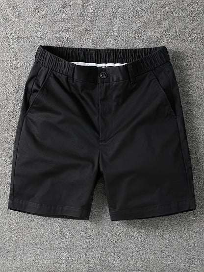 Summer Micro-elastic Casual Shorts, Four-tenths Length Shorts