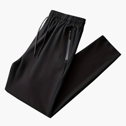 Herren Sporthose mit Reißverschluss-Tasche – Bequeme Freizeithose für Training & Alltag