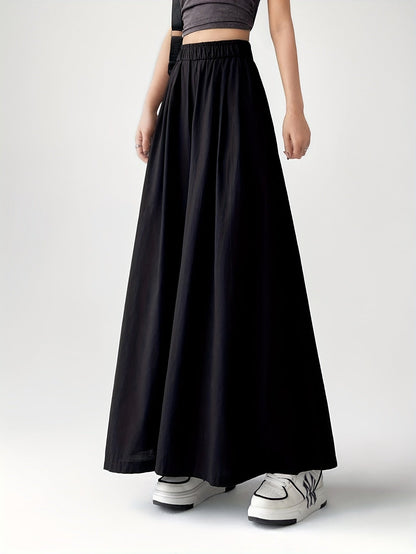 Damen Weite Palazzo Culotte Hose – Modischer Streetstyle für Freizeit und Alltag
