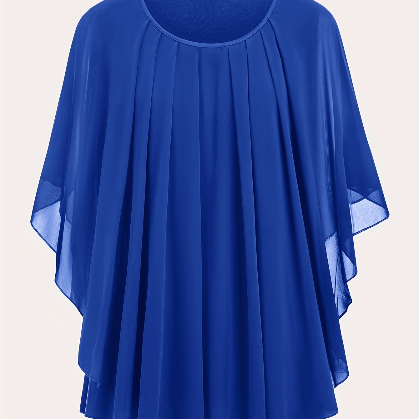 Damen Elegante Oversize Chiffon Bluse für festliche Anlässe und Alltag